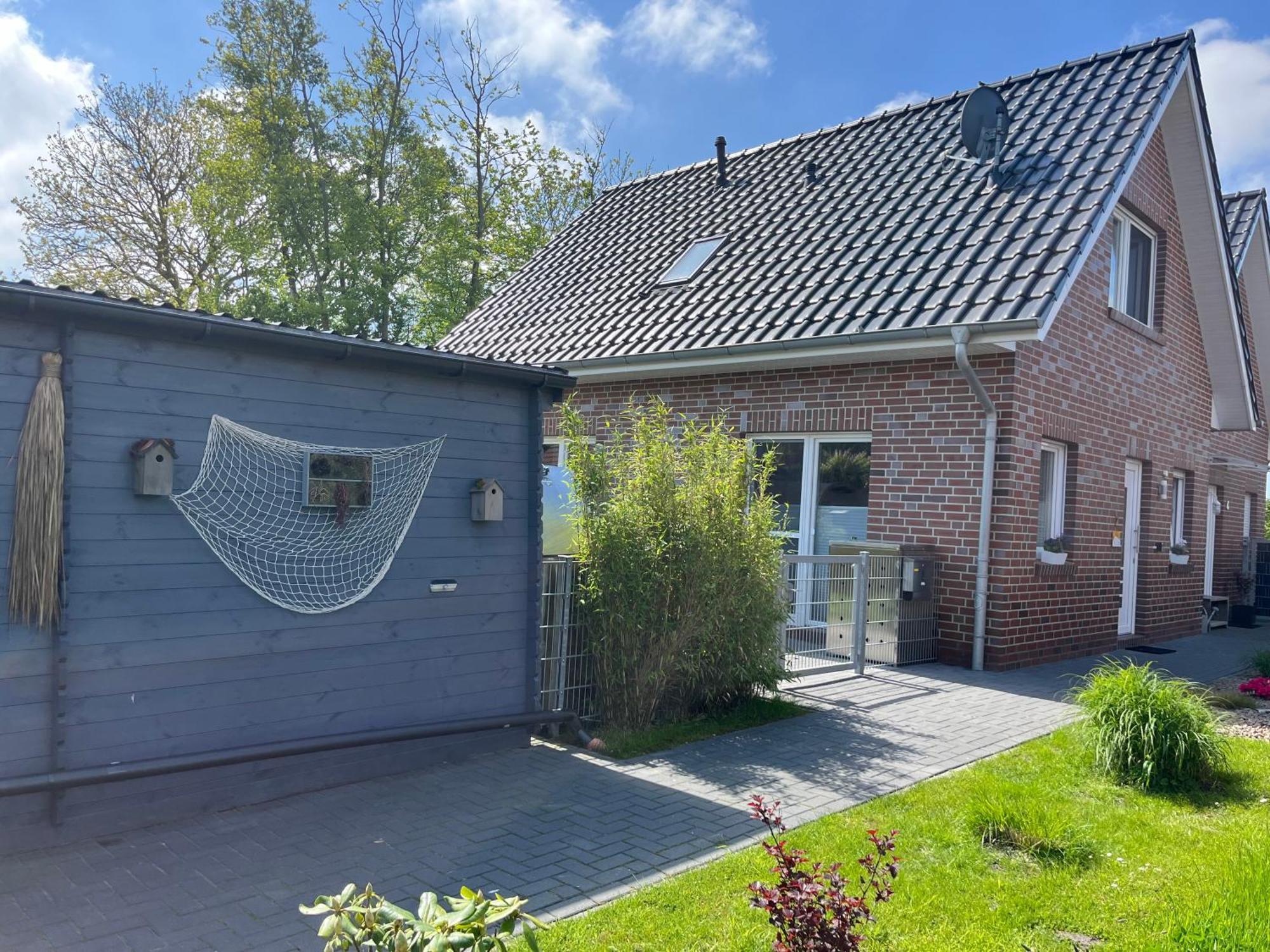 Haus Nordseeliebe Mit Aussensauna, Outdoor Dusche Und Wallbox Dornum Eksteriør bilde